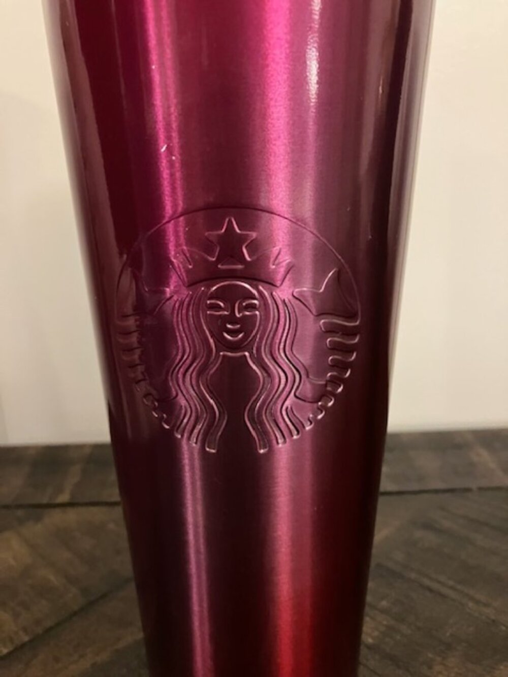 Starbucks Holiday  Pink/Red Tumbler Cup 24oz - Picture 2 of 7